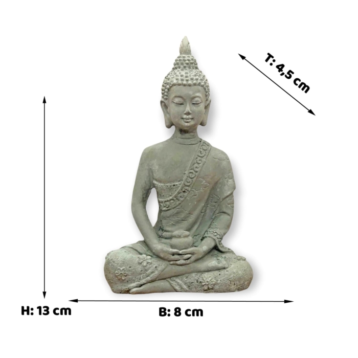 Buddha-Räucherstäbchenhalter aus Beton