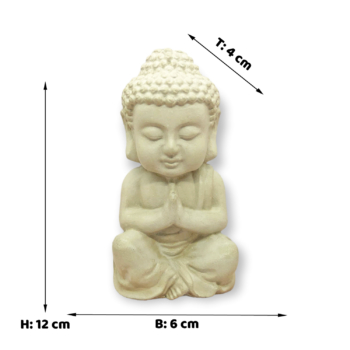 betender Buddha aus Beton