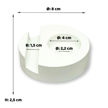 Mehrzweck Eierbecher aus Beton