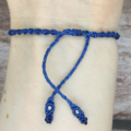 Weiteres Bild von Sternzeichen Armband aus Edelstein in Makramee