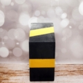 Weiteres Bild von Vase & Lichthaus edles Set in Schwarz – Gold aus Beton