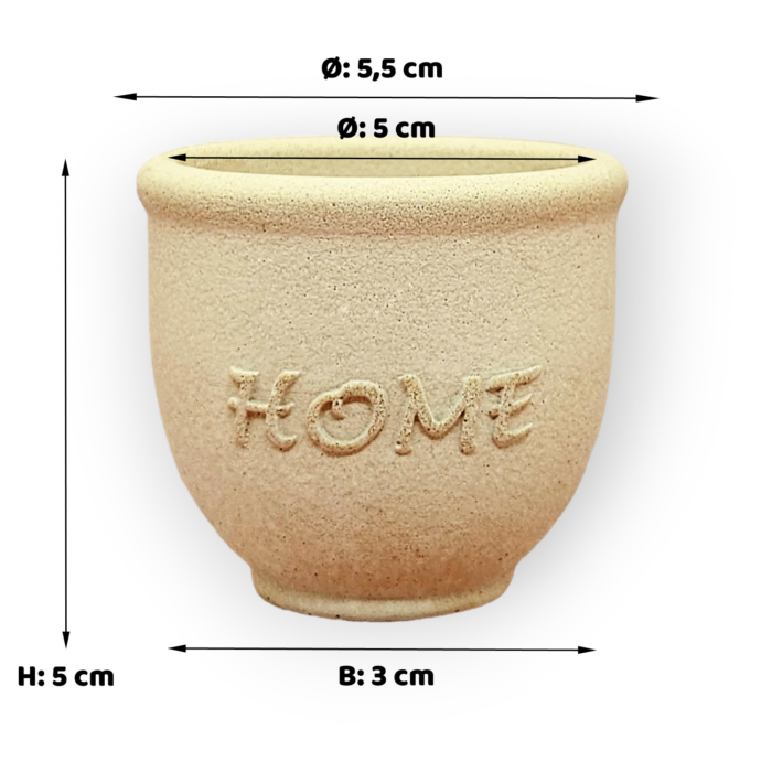 formschöner 2 in 1 Kerzenhalter aus Beton