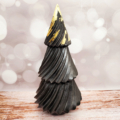 Weiteres Bild von twisted Weihnachtsbaum mit Gold aus Beton