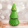 Weiteres Bild von twisted Weihnachtsbaum mit Gold aus Beton