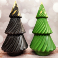 Weiteres Bild von twisted Weihnachtsbaum mit Gold aus Beton