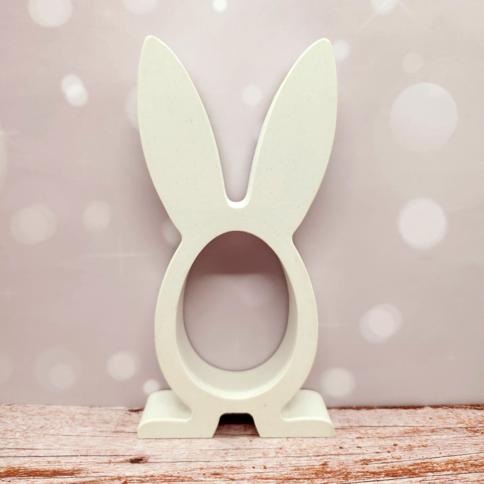 Osterhase Üei-Halter aus Beton